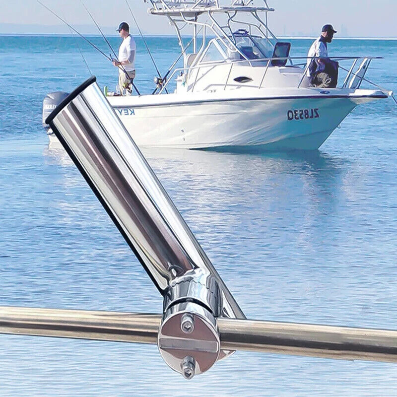 19-25mm Fishing Rod Holder Stainless Steel Rail Mount Rail For Marine Boat
