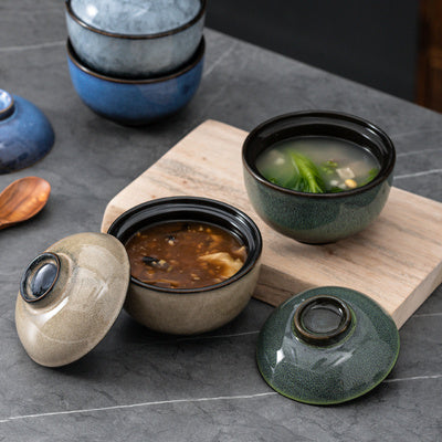 Stew Pot Soup Pot With Lid Water Proof Stew Pot Inner Tank Ceramic Stew Pot