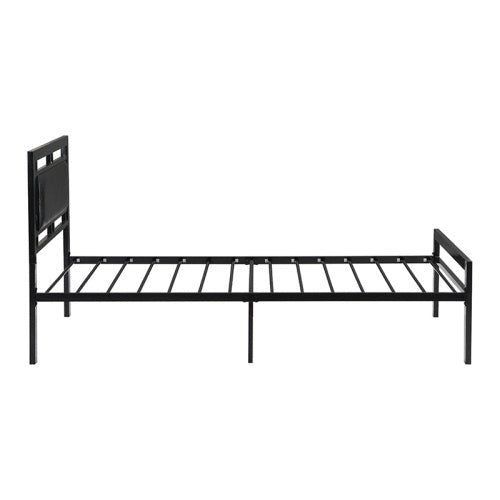 Twin Size Metal Bed Sturdy System Metal Bed Frame ,Modern Style And Comfort To Any Bedroom