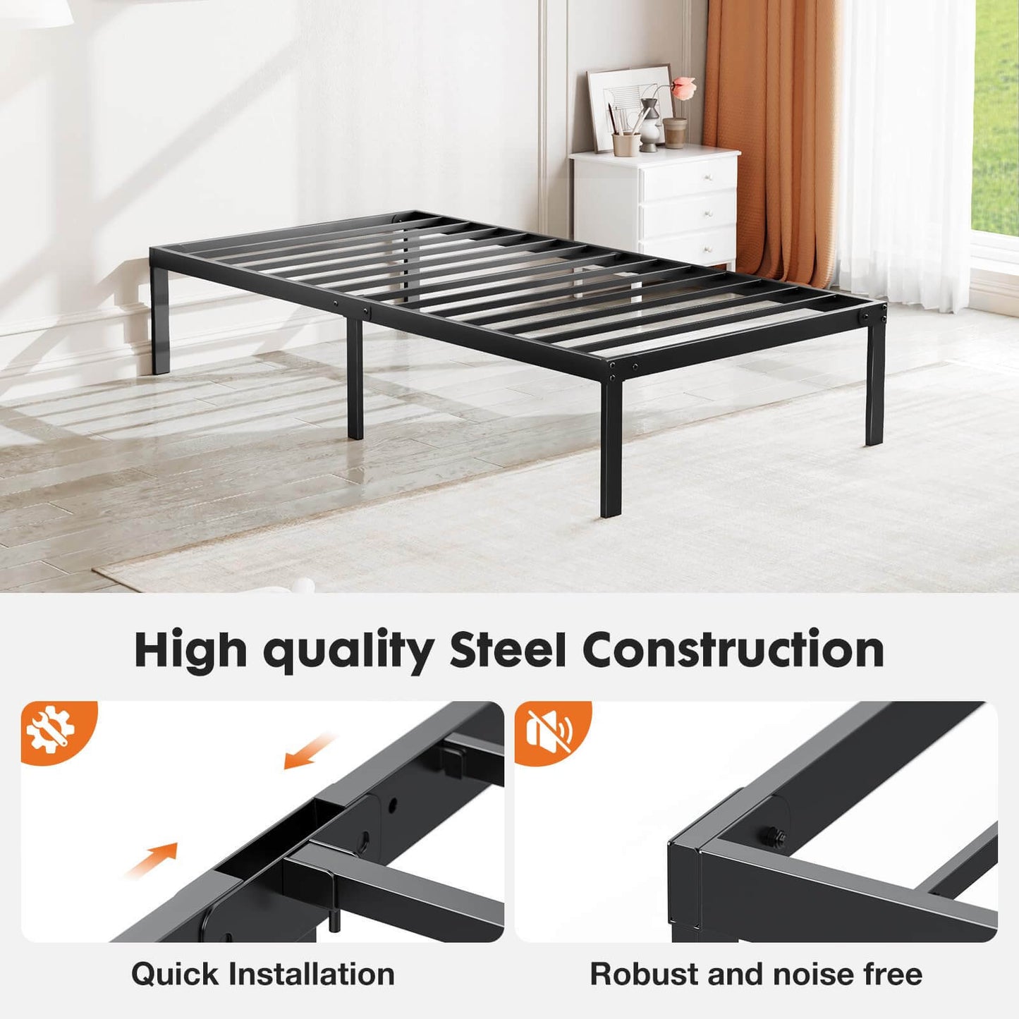 Heavy Metal Bed Frame