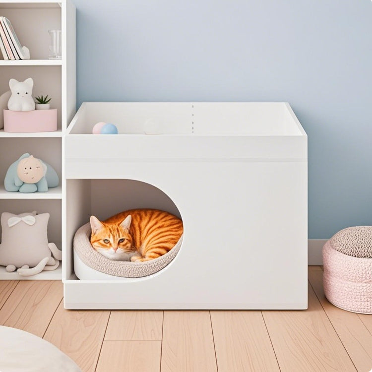 Multifunctional Cat Station, Suitable For Small And Medium Cats, Used In Living Room Bedroom, Cat House