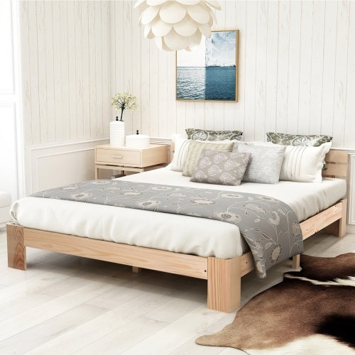 Solid Wood Bed Frame