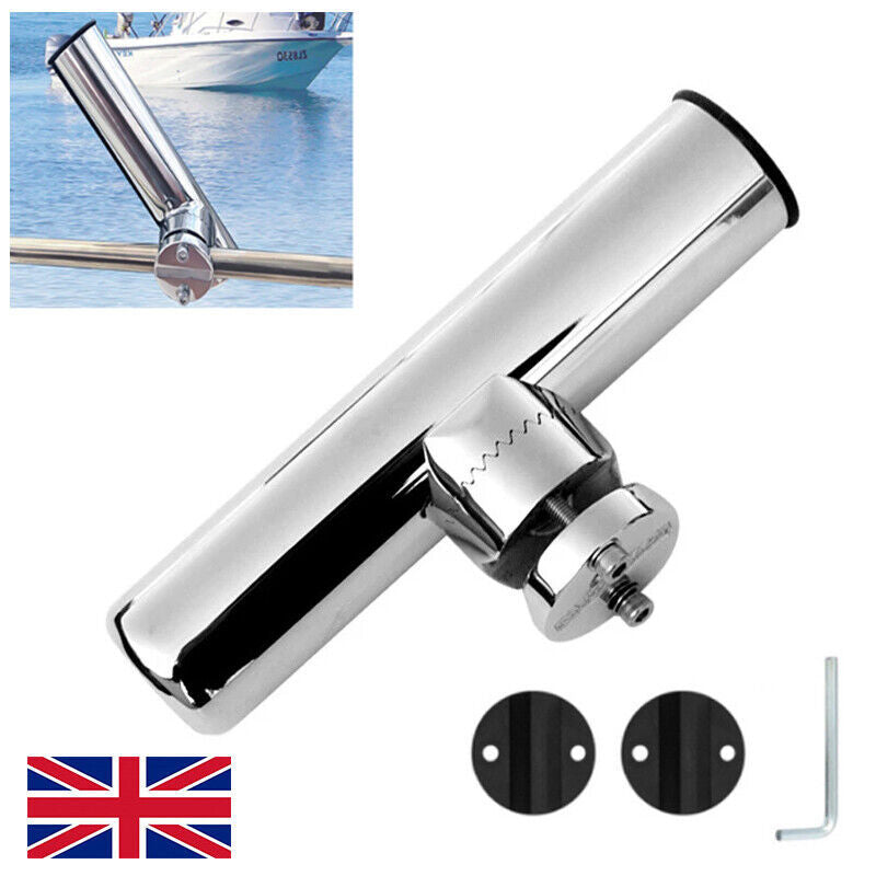 19-25mm Fishing Rod Holder Stainless Steel Rail Mount Rail For Marine Boat