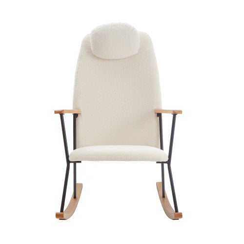 Modern Rocking Chair Comfortable Side Chair For Children's Room, Bedroom, Living Room