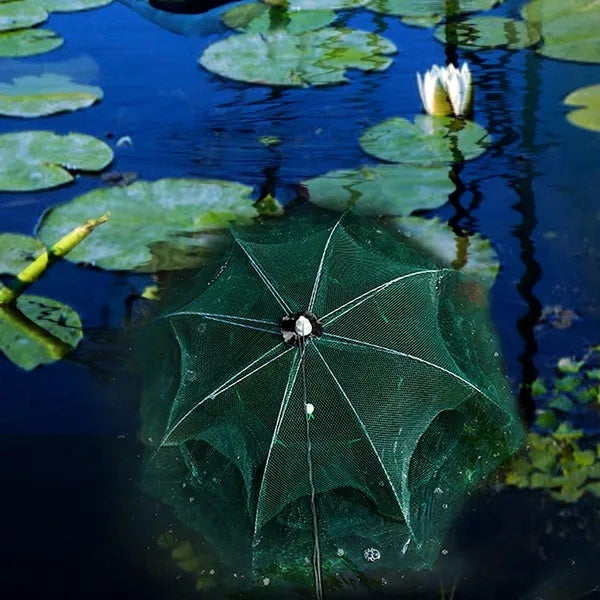 Fishing Trap Net Portable Folding Fish Bait Trap Shrimp No Crab Bait Net