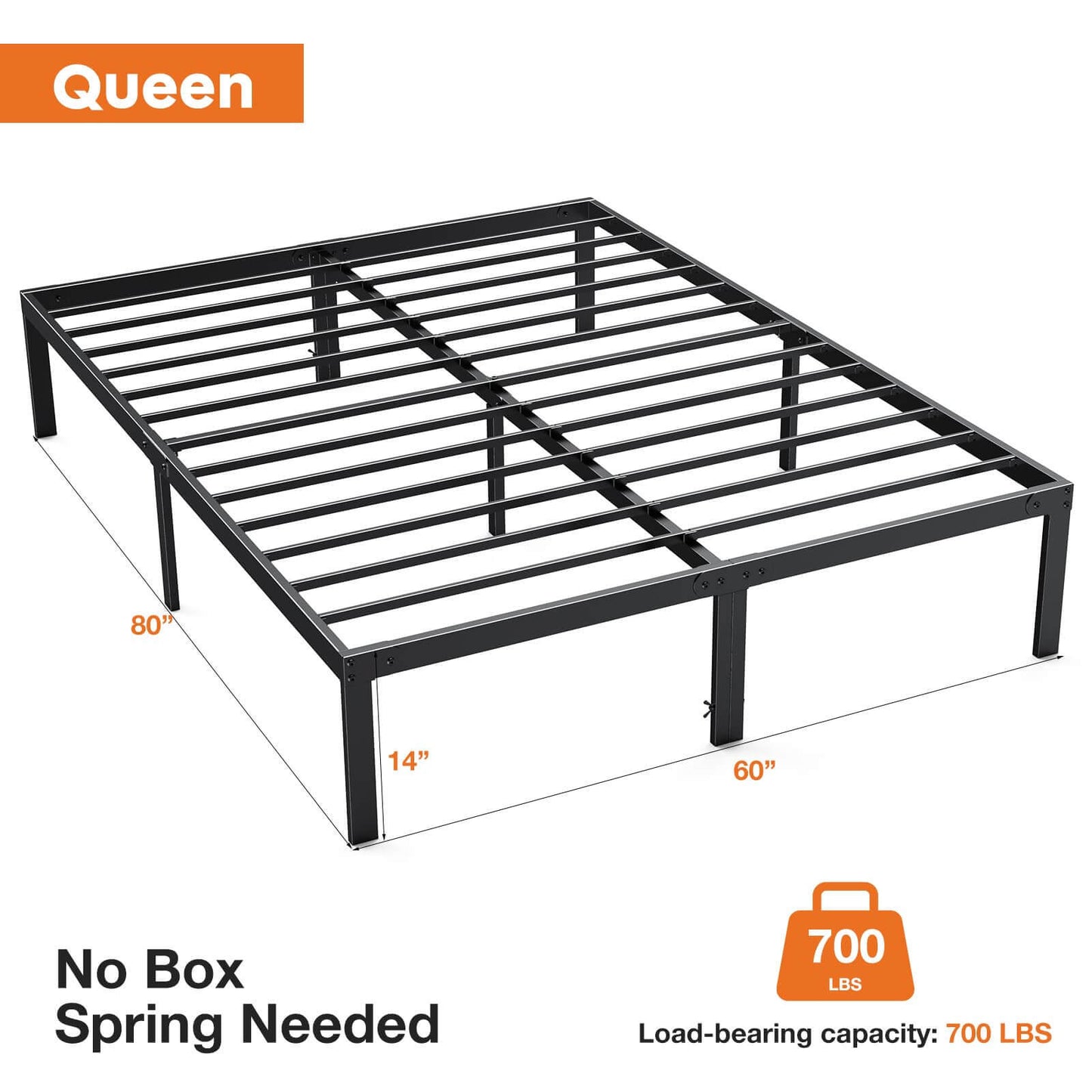 Heavy Metal Bed Frame