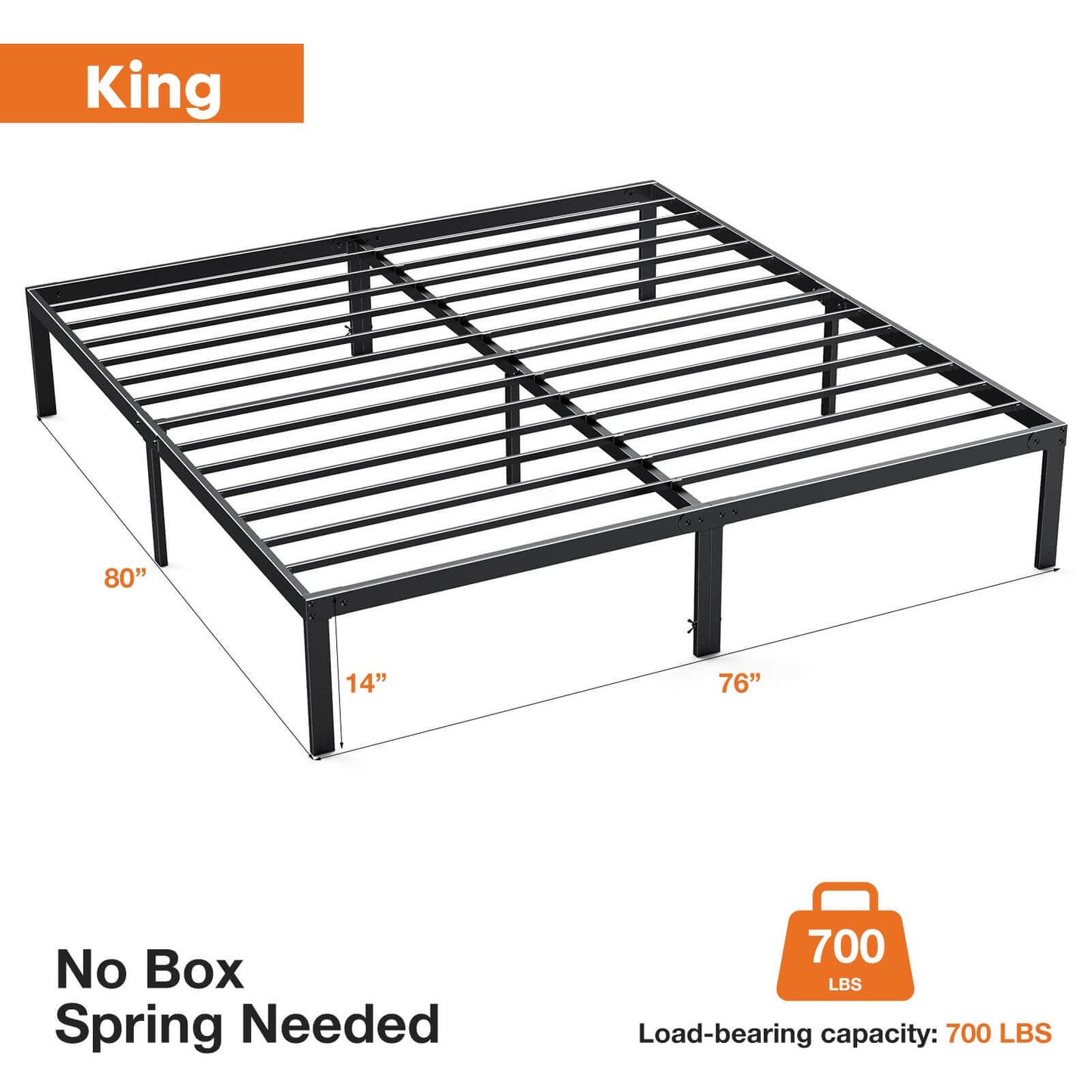 Heavy Metal Bed Frame