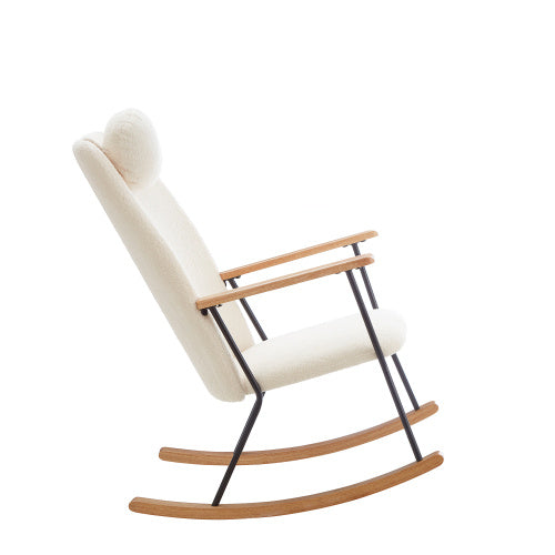 Modern Rocking Chair Comfortable Side Chair For Children's Room, Bedroom, Living Room