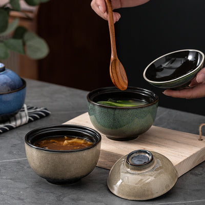 Stew Pot Soup Pot With Lid Water Proof Stew Pot Inner Tank Ceramic Stew Pot