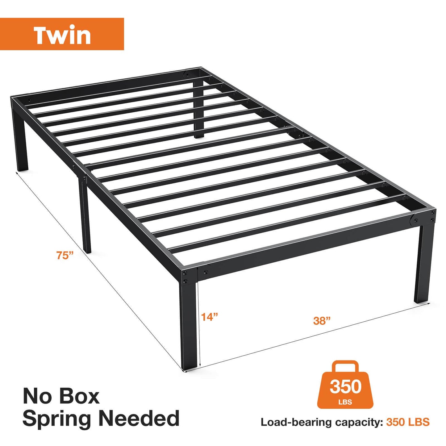 Heavy Metal Bed Frame